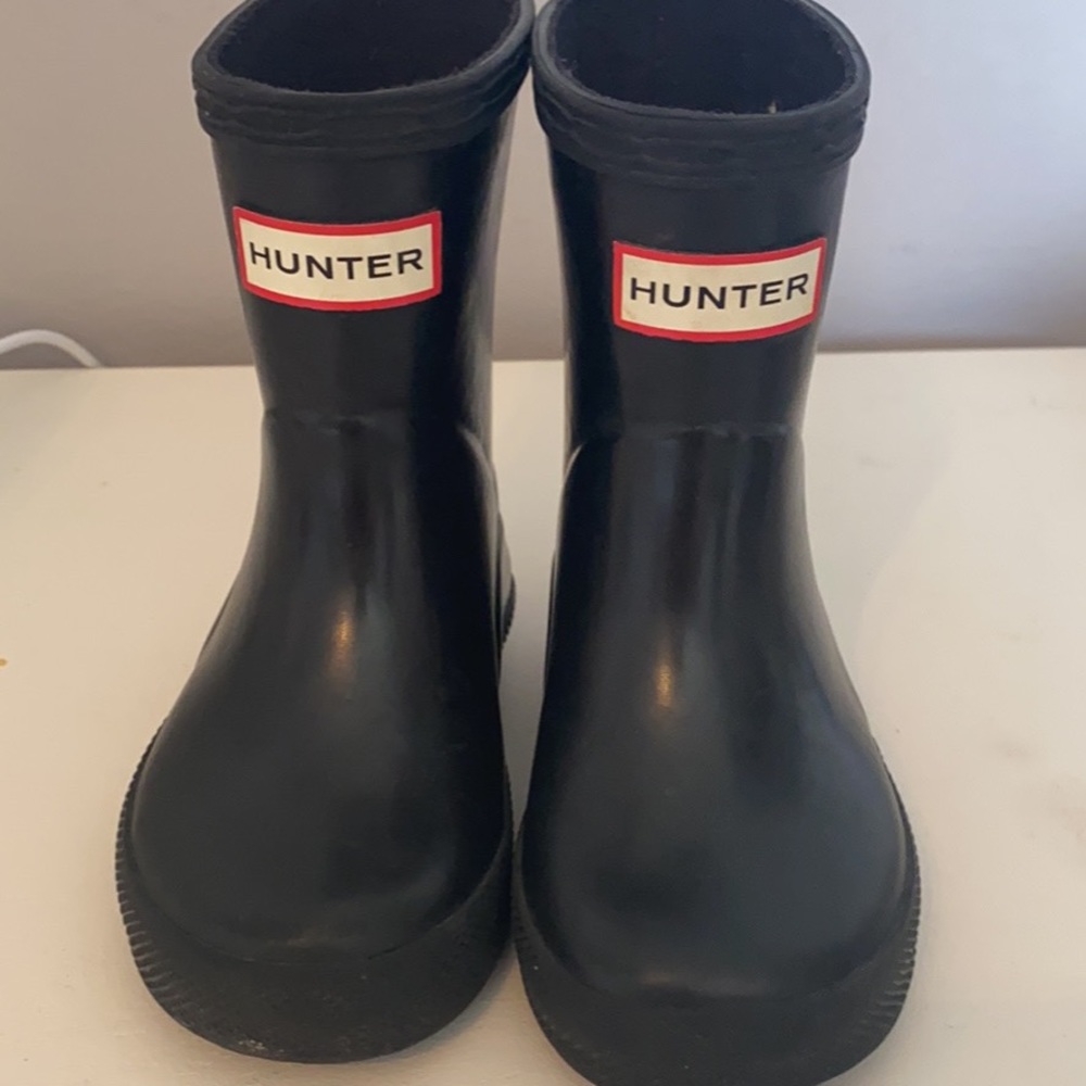 Toddler US Size 5 Black Hunter Boots